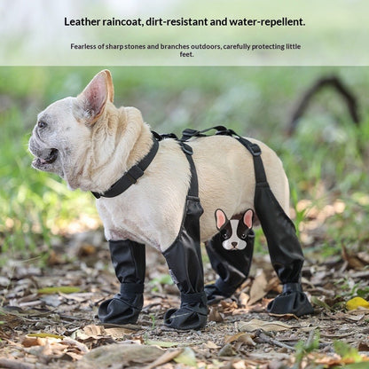 Zapatos para Perros Antisuciedad y a Prueba de Agua para Exteriores